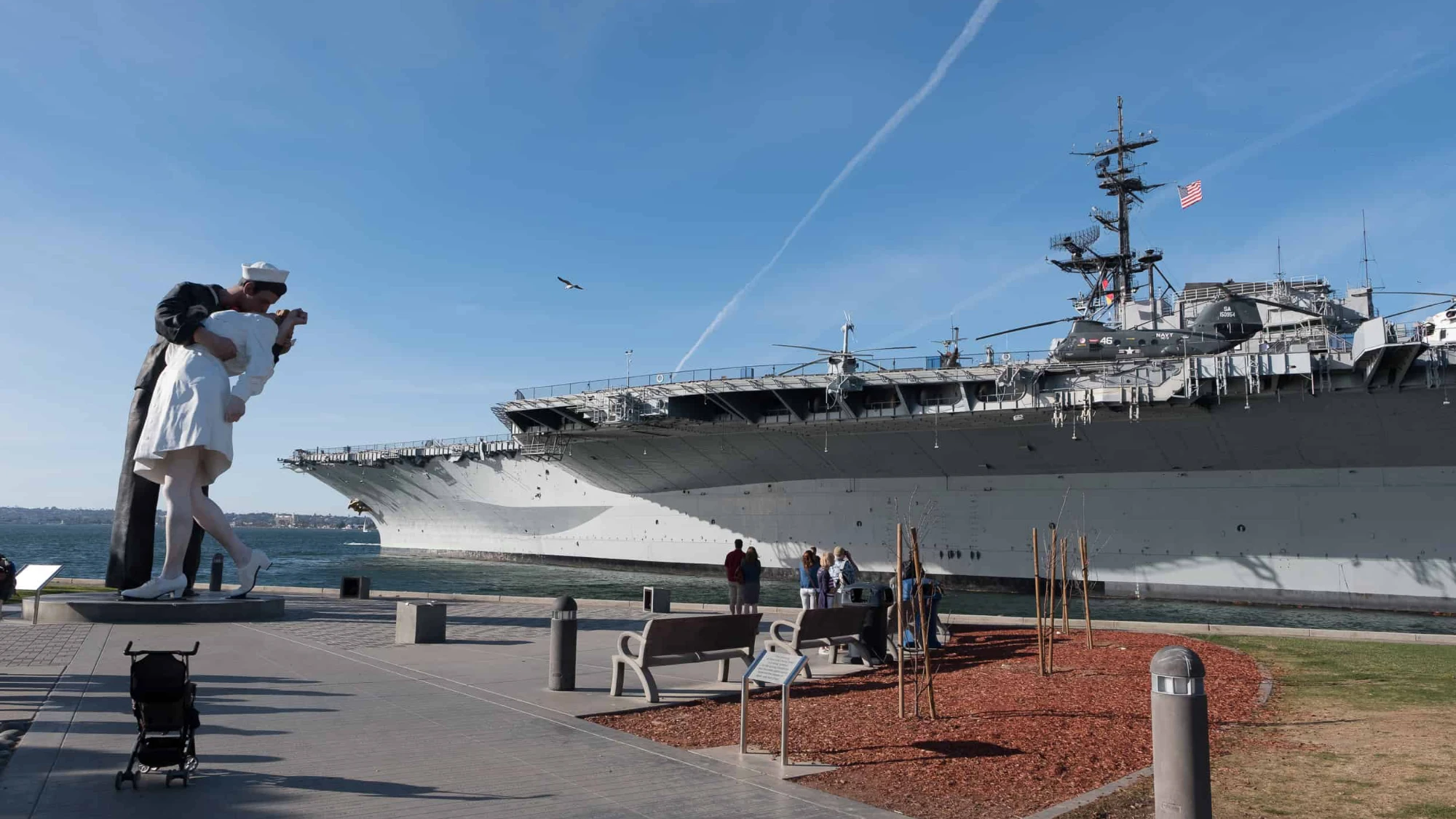 USS Midway Exterior San Diego Attraction